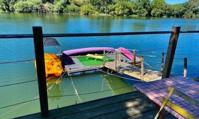Tourville-la-Riviere Cottage | dream stay on the river with Kayak Boat Bicycles Close to Paris both world