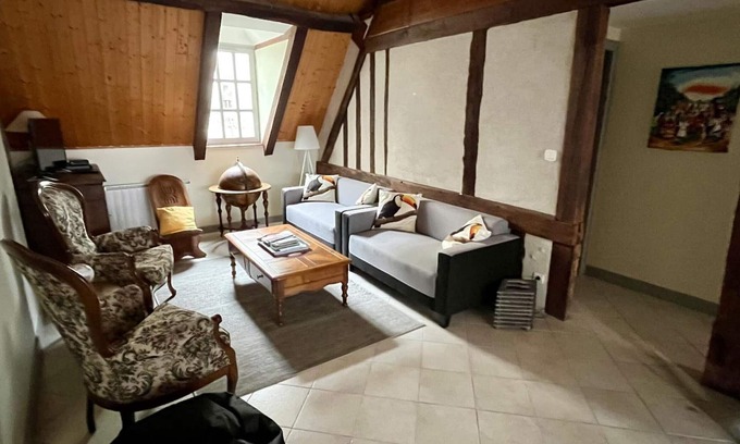 Amboise Apartment | Spacious Historic Apartment in Amboise, Steps from Royal Château, Family-Friendly