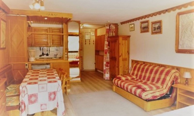 Tignes le Lac Apartment | Studio in Tignes, 5 ppl, slope-side, balcony, pets allowed