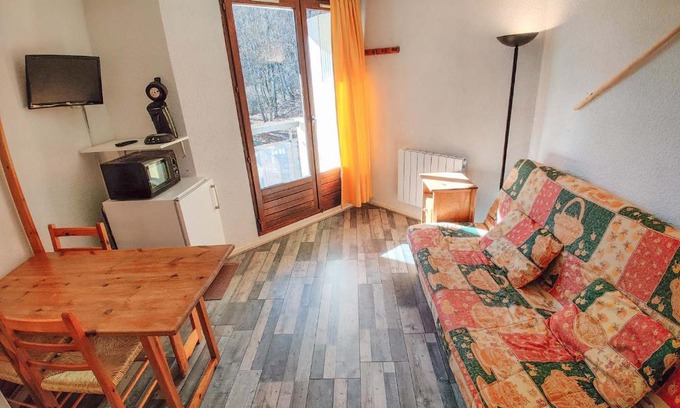 Pra Loup Apartment | Studio Pra-Loup, 1 pièce, 4 personnes - FR-1-165A-9