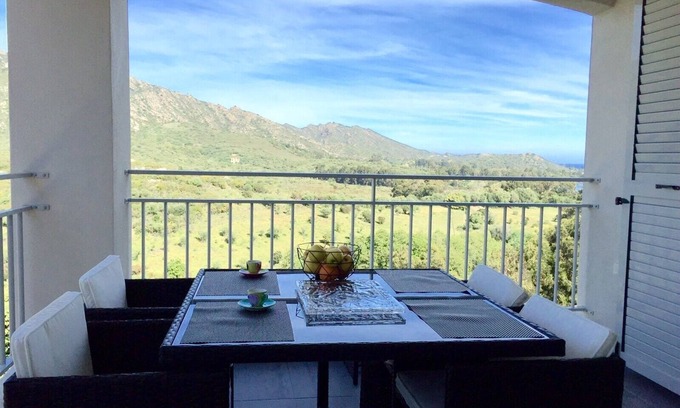 Saint-Florent Apartment | T2 of 50 m² with breathtaking view of the Golf de st florent 060