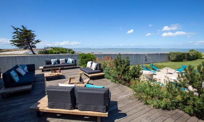 French Atlantic Coast Villa | Villa Évènementielle Avec une vue Exceptionnelle sur L'océan