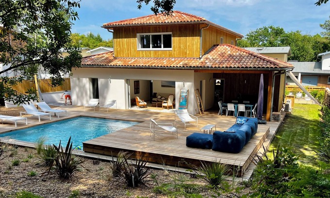 Seignosse House | Villa 10 min walk from Bourdaines beach