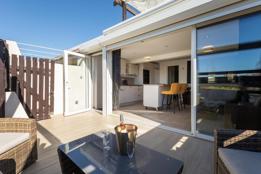 Photo of Patio Balcony in Naturist Village